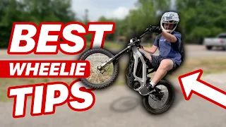 Wheelie Your Surron FASTER // Top Tips & Tricks 2023