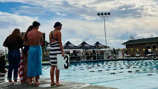 100 Yard Freestyle Freshman - 1st Place