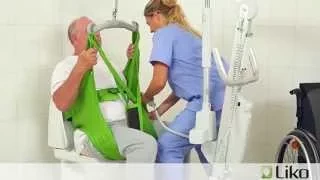 Hill-Rom | Liko® Lifts & Slings | Transfer from Chair to Toilet