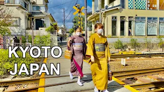 4K KYOTO JAPAN - Kyoto Arashiyama Neighborhood Walking Tour | 京都嵐山 2021