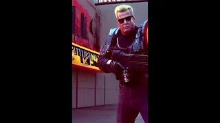 Duke Nukem in a 1990's live action movie.