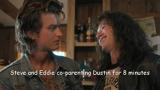 Steve Harrington and Eddie Munson co-parenting Dustin for 8 minutes (REUPLOAD)