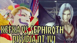 Dissidia Final Fantasy NT 1v1 - Kefka Vs Sephiroth