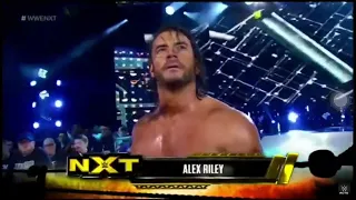 Alex Riley last entrance wwe on nxt 5/11/16