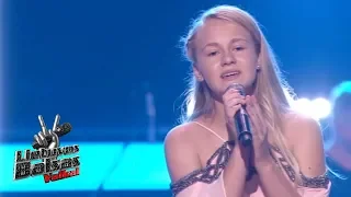 Vakarė Jarmalavičiūtė - Use somebody | Semifinal | The Voice Kids Lithuania S01