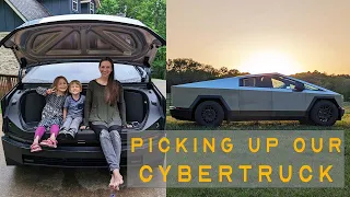 Bringing Home a CYBERTRUCK - As a Family