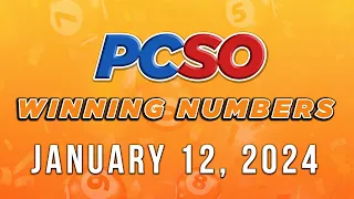 P49M Jackpot Ultra Lotto 6/58, 2D, 3D, 4D, and Mega Lotto 6/45 | January 12, 2024