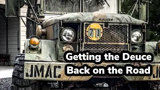 Getting our Deuce back on the road! - M35a2 repairs Part 1