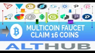 16 CRYPTO GRATUITES tuto ALTHUB #freecrypto #althub #faucet #bitcoin