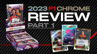 2023 Topps Chrome Formula 1 Set Review - Part 1