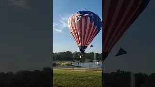 HOT AIR BALLOON CRASHES! 😮