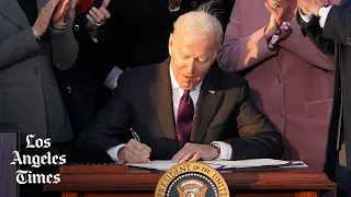 Biden signs historic $1-trillion bipartisan infrastructure bill