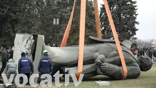How Ukraine Toppled Statues From Its Controversial Past