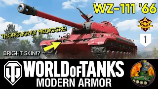 WZ-111 '66 II THOROUGHLY MEDIOCRE! II LEVEL 100 SEASON REWARD II World of Tanks Modern Armour