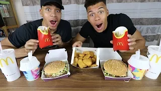 MC DONALDS MENÜ CHALLENGE | Kelvin und Marvin