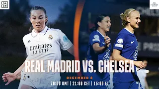 Real Madrid vs. Chelsea | UEFA Women's Champions League 2022-23 Matchday 4 Full Match