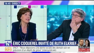 Éric Coquerel face à Ruth Elkrief 27/02