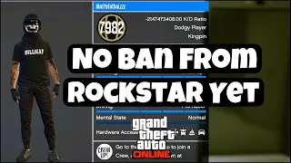 My PS5 Modded Account Is Safe In GTA Online.. Have You Been Affected By Rockstar's Ban Wave?