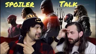 JUSTICE LEAGUE   SPOILERS TALK!!! (Movie Review)