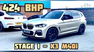 I REMAPPED MY BMW X3M40i | *424BHP* & NOW QUICKER THAN A X3M