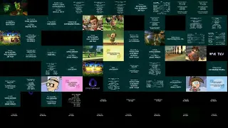 Jimmy Neutron and Planet Sheen Credits (75 Episodes at the same time)