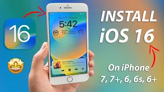 How to get iOS 16 Update on iPhone 7, 7+, 6, 6s, 6+ (100% Work)🔥🔥