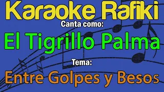 El Tigrillo Palma - Entre Golpes y Besos Karaoke Demo