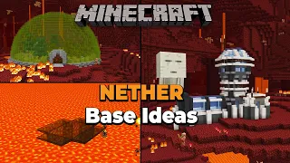 Minecraft 1.16 New Nether Base Ideas