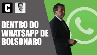 Uma semana no WhatsApp de Bolsonaro