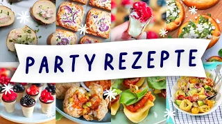 Partysnacks: Schnelle Ideen für kalte Fingerfood Rezepte zum Vorbereiten | Leckeres Party Essen