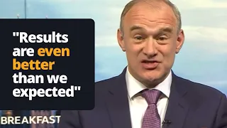 Ed Davey responds to overnight Lib Dem Local Election success