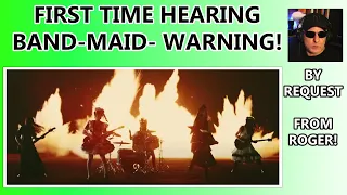BAND-MAID- WARNING/ FIRST TIME EVER HEARING THEM BY REQUEST