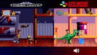 Toy Story | Mega Drive/Genesis & SNES - Comparison, Dual Longplay