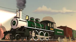 [SFM Train Animation] The Wild Western Train