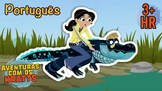 Aventura de Crocodilo e Jacaré [episódios completos] Aventuras com os Kratts