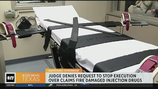 Judge denies request to stop execution over claims injection drugs are damaged