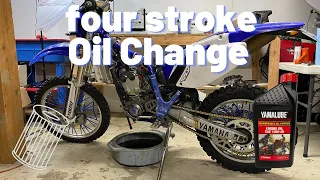 How To Change Oil on a Four-Stroke Dirt bike (Complete Guide)!