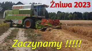 #183 Żniwa 2023 Rozpoczęte || Class Mega 204 & Ursus C-360 || Jęczmień Ozimy Kosmos