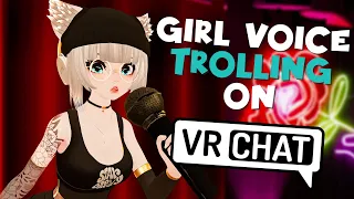 "I Love Your Voice!" | Girl Voice Trolling On VRChat