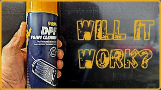 Mannol DPF Foam Cleaner- Will It Work?