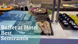 Buffet at Hotel Best Semiramis | #travel | #hoilday | #tenerife