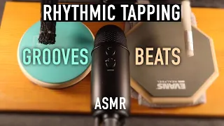 ASMR Rhythmic Tapping | Grooves & Beats | No Talking