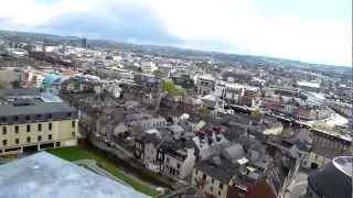Panoramic view of Cork city from Shandon Tower