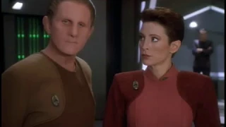 Star Trek DS9 Odo & Kira S2E8 Necessary Evil pt3