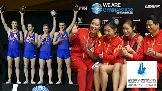 2015 Trampoline Worlds, Odense (DEN) - Highlights TRA Teams - We are Gymnastics !