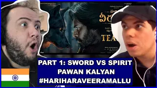 #HariHaraVeeraMallu Part 1: Sword vs Spirit Teaser | Pawan Kalyan | MM Keeravaani | Producer Reacts