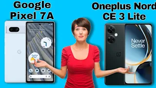 Google Pixel 7A Vs Oneplus Nord CE 3 Lite 5g comparison🔥 #googlepixel7a #oneplusnordce3lite