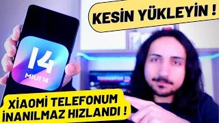 MIUI 14 YÜKLEDİM ! Xiaomi Telefonum AŞIRI HIZLANDI! (KESİN YÜKLEYİN)