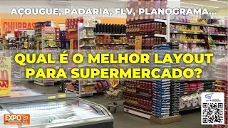 Layout para Supermercado - Exposição, Açougue, Padaria, Hortifrúti - Abrir Mercado moderno com Lucro