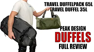 Peak Design Travel Duffel 35L & Travel Duffelpack 65L - In Depth Review